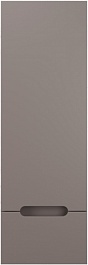 Style Line Шкаф пенал Матис 36 подвесной тауп темный – фотография-1